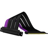 Cooler Master Riser Cable PCIe 4.0 x16, Verlängerungskabel schwarz/lila, 20cm