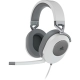 Corsair HS65 SURROUND, Gaming-Headset weiß/grau, Klinke