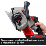 EINHELL Professional Akku-Mauernutfräse TP-MA 36/30 Li BL-Solo, 36Volt (2x18V) rot/schwarz, ohne Akku und Ladegerät