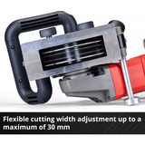 EINHELL Professional Akku-Mauernutfräse TP-MA 36/30 Li BL-Solo, 36Volt (2x18V) rot/schwarz, ohne Akku und Ladegerät