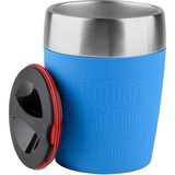 Emsa TRAVEL CUP Thermobecher blau/edelstahl, 0,2 Liter