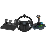 HORI Farming Vehicle Control System, Simulatoren-Set schwarz, für PC