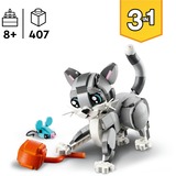 LEGO 31163 Creator 3-in-1 Graue Katze, Konstruktionsspielzeug 