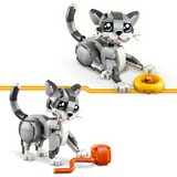 LEGO 31163 Creator 3-in-1 Graue Katze, Konstruktionsspielzeug 