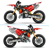 LEGO 42238 Technic Ducati Desmo450 MX Factory Motorrad, Konstruktionsspielzeug 