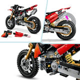 LEGO 42238 Technic Ducati Desmo450 MX Factory Motorrad, Konstruktionsspielzeug 