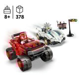 LEGO 77118 Sonic the Hedgehog Silvers Auto vs. Knuckles' Monstertruck, Konstruktionsspielzeug 