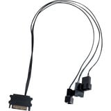 Lian Li UNI FAN SL120 Wireless 3er-Pack inkl. Controller, Gehäuselüfter schwarz, 124.5 mm