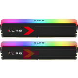 PNY DIMM 32 GB DDR5-6400 (2x 16 GB) Dual-Kit, Arbeitsspeicher schwarz, MD32GK2D5640036XRGB, XLR8 Gaming EPIC-X RGB, INTEL XMP, AMD EXPO