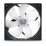 Scythe Kaze Flex 140 Square ARGB PWM 140x140x27, Gehäuselüfter schwarz/transparent, 1200 U/min, 140 mm
