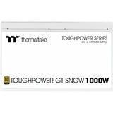 Thermaltake Toughpower GT Snow 1000W, PC-Netzteil weiß, 1x 12-Pin High Power GPU, 5x PCIe, Kabelmanagement, 1000 Watt