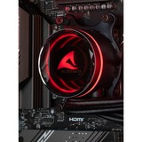 ALTERNATE Custom PC Series • Red Thunder Elements Gaming-PC schwarz, ohne Betriebssystem