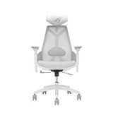 ASUS ROG Destrier Ergo Gaming-Stuhl white weiß, mobile Gaming-Armstützmodus, Akustikpaneel