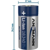 Ansmann Li-Ion Akku 16340 850mAh mit Ladebuchse 