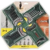Bosch Heimwerken & Garten Mini X-Line Multipack 3+1 Set, 46-teilig, Bohrer- & Bit-Satz grün