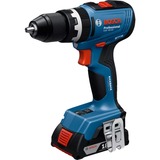 Bosch Professional Akku-Schlagbohrschrauber GSB 18V-65 Professional, 18Volt blau, 2x Li-Ion Akku 5,0Ah, in L-BOXX