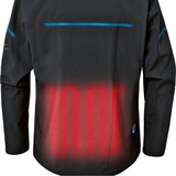 Bosch Professional Heat+Jacket GHJ 12+18V Kit Größe S, Arbeitskleidung schwarz, inkl. Ladeadapter GAA 12V-21, 1x 12-Volt-Akku