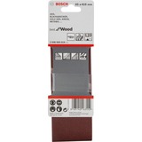 Bosch Schleifband X440 Best for Wood and Paint, 65x410mm, K120 3 Stück