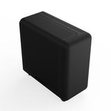 HYTE X50 Air Pitch Black, Tower-Gehäuse schwarz, Vollflächiges Micro-Mesh