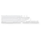 Keychron Double-Shot PBT OSA Full Keycap-Set - Shell White, Tastenkappe weiß, 126 Stück, US-Layout (ANSI)