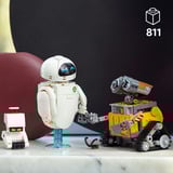 LEGO 43279 Disney Pixar WALL-E und EVE, Konstruktionsspielzeug 