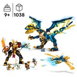 LEGO 71796 Ninjago Kaiserliches Mech-Duell gegen den Elementardrachen, Konstruktionsspielzeug 