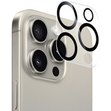 Nevox NEVOGLASS 3D Kameraschutzglas, Schutzfolie transparent/schwarz, iPhone 18 Pro Max