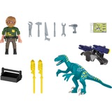 PLAYMOBIL 70629 Dino Rise Uncle Rob: Aufrüstung zum Kampf, Konstruktionsspielzeug 