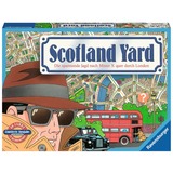 Ravensburger Scotland Yard 40 Jahre Jubiläumsedition, Brettspiel Retro-Design, mit Abenteuerbuch