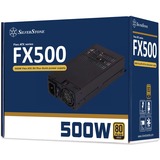 SilverStone SST-FX500-G, PC-Netzteil schwarz, 500 Watt