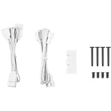 Thermaltake CT200 ARGB Sync PC Cooling Fan White (Single Pack), Gehäuselüfter weiß, 200 mm