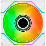 Thermaltake SWAFAN 120 EX INFINITY, Gehäuselüfter weiß, 3er-Pack, 124 mm