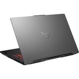 ASUS TUF Gaming A17 (FA707NV-HX051W), Gaming-Notebook grau, AMD Ryzen 5 7535HS, NVIDIA GeForce RTX 4060, 16 GB DDR5, 1 TB (1 TB SSD), Windows 11 Home 