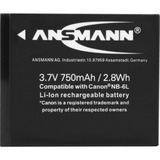 Ansmann A-Can NB 6 L, Kamera-Akku entspricht Canon NB 6 L, Retail