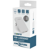 Ansmann USB-C Wall Charger 265PD / 3 A / 65 W / 2 Port, Ladegerät weiß