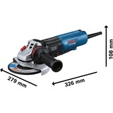 Bosch Professional Winkelschleifer GWS 17-150 PS Professional blau/schwarz, 1.700 Watt