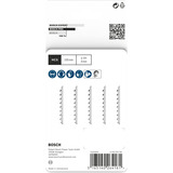 Bosch Stichsägeblatt T 144 DP Precision for Wood, 100mm 5 Stück