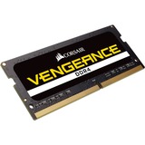 Corsair SO-DIMM 8 GB DDR4-3200  , Arbeitsspeicher schwarz, CMSX8GX4M1A3200C22, Vengeance