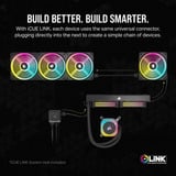 Corsair iCUE LINK QX120 RGB 120mm Generalüberholt, Gehäuselüfter schwarz, 120 mm