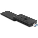 DeLOCK Wi-Fi 6E Dualband WLAN USB Adapter AX5400 (2 x 2402 + 574 Mbps) 