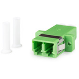Digitus LWL Kupplung, Duplex, LC/APC > LC/APC Buchse, Single Mode OS2 grün, inkl. Schrauben