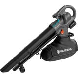 GARDENA Akku-Laubsauger/Laubbläser PowerJet Collect 18V P4A, Ready-To-Use Set grau/schwarz, Li-Ion Akku 4,0Ah, POWER FOR ALL ALLIANCE