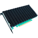 HighPoint SSD7104 PCIe 3.0 x16 4-Port M.2 NVMe, RAID-Karte 