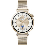 Huawei Watch GT5 41mm (Jana-B19M), Smartwatch gold, goldenes Milanese-Armband