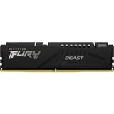 Kingston FURY DIMM 32 GB DDR5-6000  , Arbeitsspeicher schwarz, KF560C36BBE-32, FURY Beast, AMD EXPO