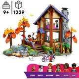 LEGO 42705 Friends Gemütliche Hütte im Herbstwald, Konstruktionsspielzeug 