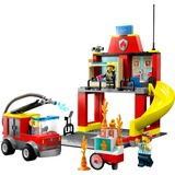 LEGO 60375 City Feuerwehrstation und Löschauto, Konstruktionsspielzeug 
