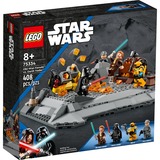 LEGO 75334 Star Wars Obi-Wan Kenobi vs. Darth Vader, Konstruktionsspielzeug Spielset mit Duell-Plattformen und Minifiguren