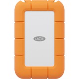 LaCie Rugged Mini SSD 4 TB, Externe SSD orange/silber, USB-C 3.2 Gen 2x2 (20 Gbit/s)