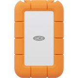 LaCie Rugged Mini SSD 4 TB, Externe SSD orange/silber, USB-C 3.2 Gen 2x2 (20 Gbit/s)